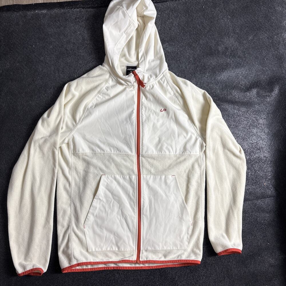 Unipro Women's Active Fleece Full Zip Qwick Dry Jacket NEW Oversized Size M